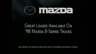 (Last Summer SP) (USA) 1998 Mazda B-Series Commercial 01 Mazda B Series Uf Colombian Tv Ad 1998