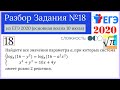 Разбор Задачи №18 из Реaльного ЕГЭ 2020