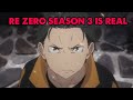 Re Zero Season 3 Trailer PV, More Than 24 Episodes, They Are Covering Arc 6, and So Much More