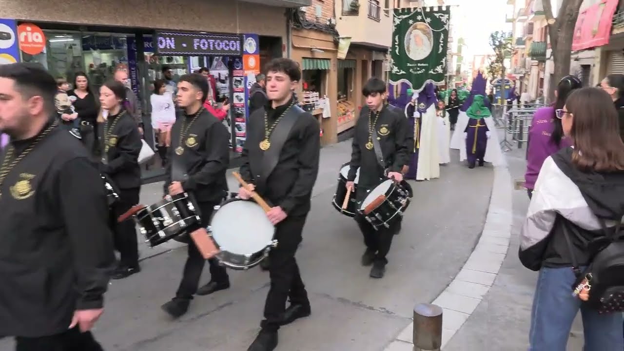 Primera salida procesional Banda de Cornetas y Tambores