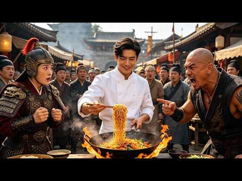 時空の門を開き、たった一皿の焼きそばで王宮全体をひれ伏させた！人々は彼を神と崇めたのだ！