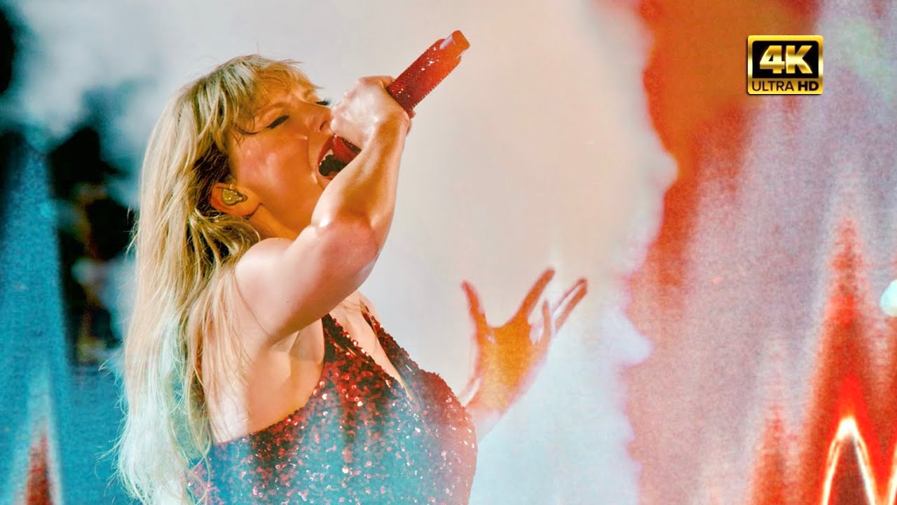 4k Remastered I Knew You Were Trouble Live From Taylor Swift The 