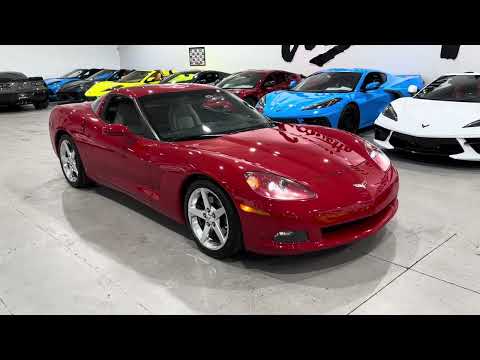 2007 Chevrolet Corvette Coupe 2LT, Auto, Chromes, Targa Top, Only 73k Miles!