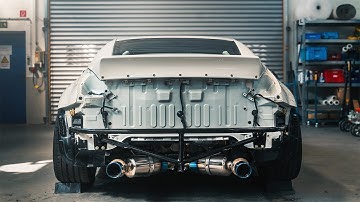 350Z REAR BASH BAR INSTALL PART I | ZerofuckZ  Ep. 87