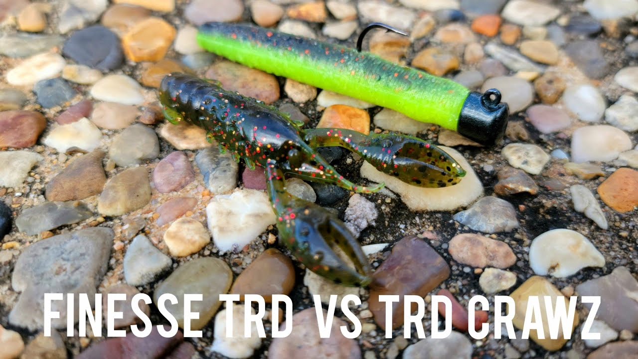 Z-Man Finesse TRD vs Roboworm Ned Worm - Ned Rig Challenge 