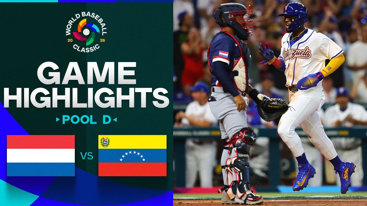 Netherlands vs. Venezuela 2026 World Baseball Classic | Game Highlights