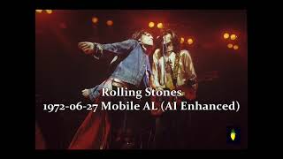 Rolling Stones - 1972-06-27 Mobile AL (AI Enhanced)