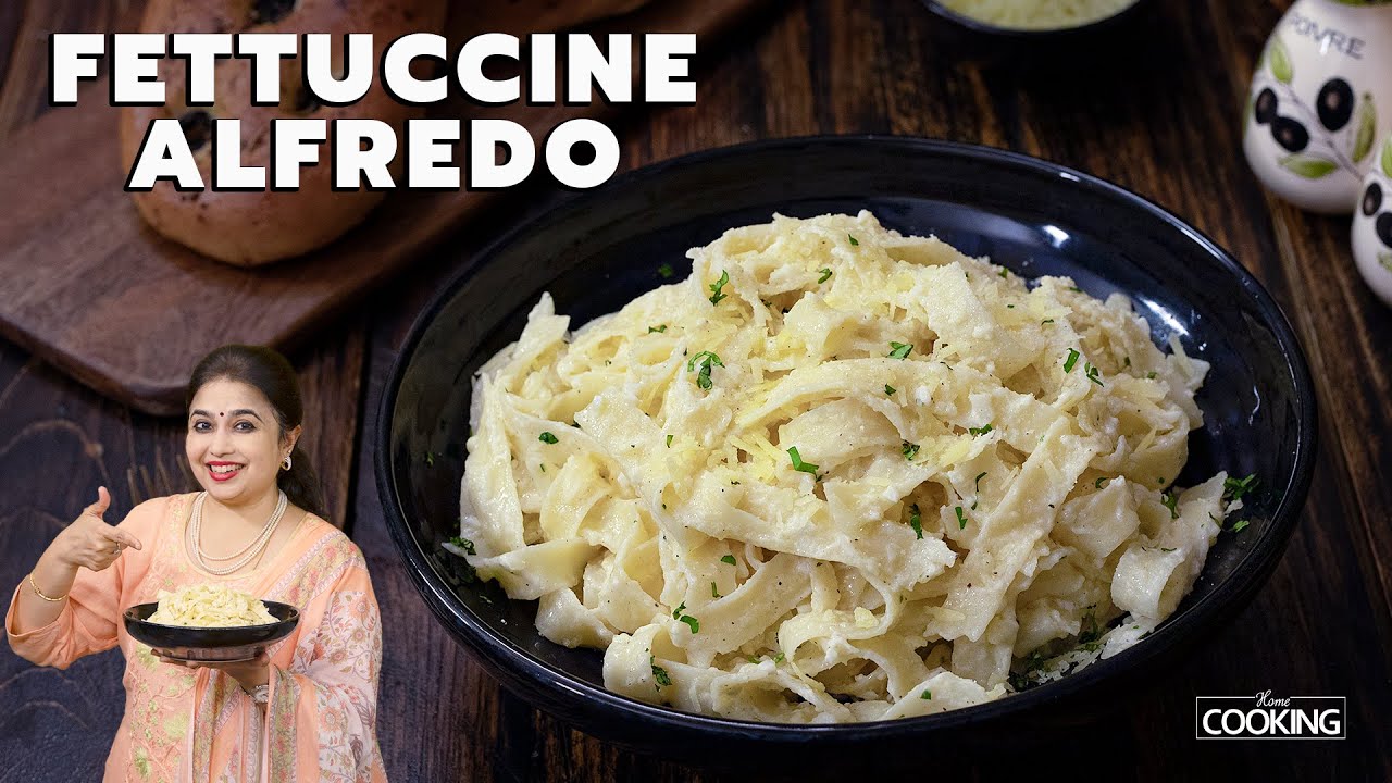 Fettuccine Alfredo Recipe | Creamy Italian Pasta at Home - YouTube