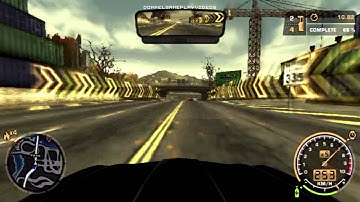 Need For Speed: Most Wanted 2005: Challenge #39: Tollbooth 2:40 [PS2 Black Edition]
