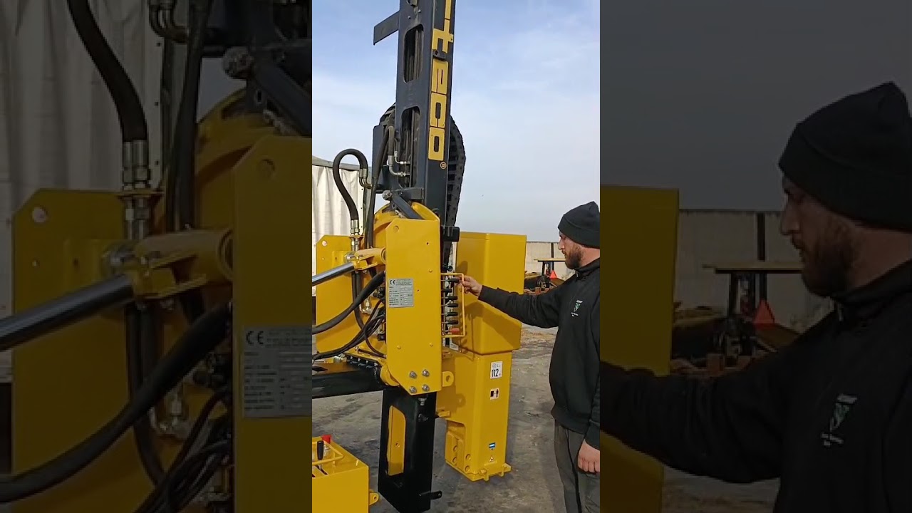 Used Pile Driver Orteco 1000HD