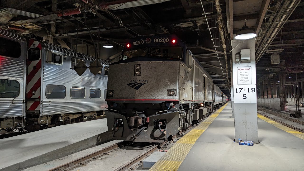 Amtrak Hiawatha Service Milwaukee Intermodal Station - Chicago Union Station SC-44 + Horizon Cars