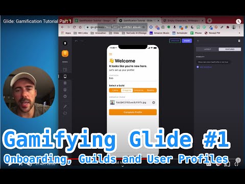 Gamify your Glide App #1: Onboarding, User Profiles and Guilds
