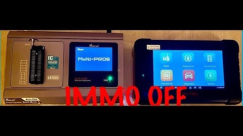 AUTEL IM508S FAILURE TO READ ECU - XHORSE MULTI PROG DID READ WITH EASE & IMMO OFF - PASSAT 2017