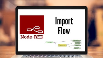 How to import flow from Node red example