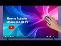 Smart tv me mouse kaise connect karyn/Iconic led tv remote setting