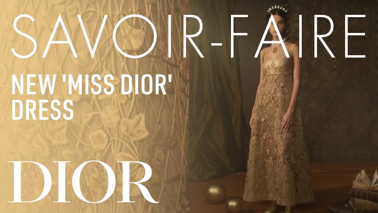 New 'Miss Dior' Dress Savoir-Faire