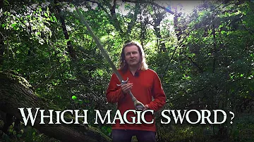 A mystery magic sword from a classic movie!