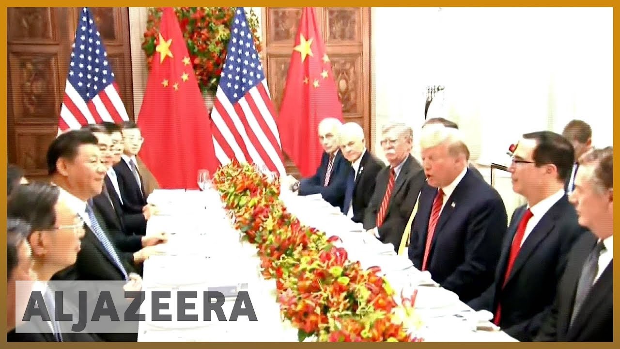 🇺🇸🇨🇳 الولايات المتحدة والصين تعلنان وقف إطلاق النار في الحرب التجارية | الجزيرة الإنجليزية