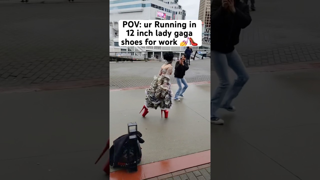 Cosplayers are built different, like incorrectly I think 🫡💅 #cosplay #ladgaga #costume #cosplayer