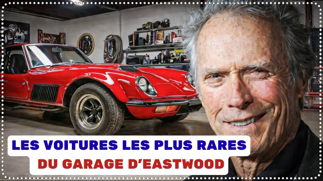 Les 10 voitures les plus rares de l’incroyable collection de Clint Eastwood