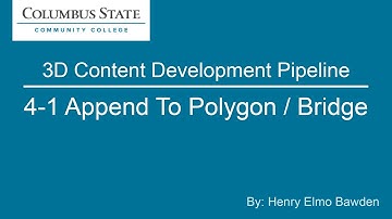 4-1 Append To Polygon/ Bridge