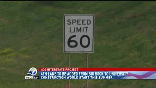 Possible widening of I-630