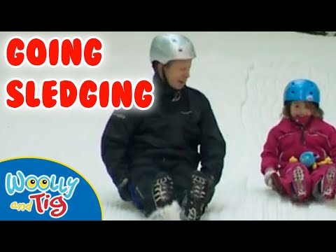 @WoollyandTigOfficial - Sledging with Dad | Full Episode | TV Show for Kids | Toy Spider