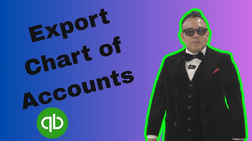 How to Export Chart of Accounts from QuickBooks Online to Excel 2025