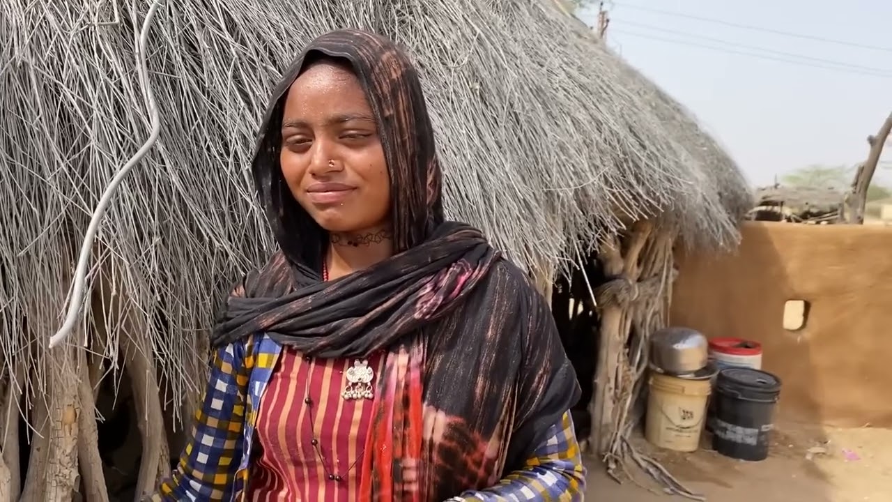 Last old village in desert | Indian pakistan border village | rural village
