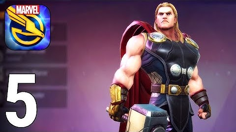 MARVEL Strike Force Gameplay Walkthrough Part 5 - Recruit Thor And Elektra [iOS/Android Games]