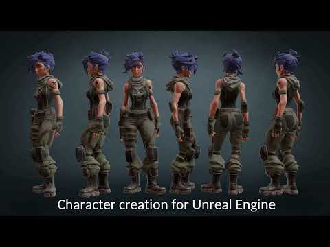 【Wingfox】Character Creation from AI to Unreal Engine