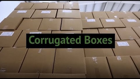 Corrugated Boxes