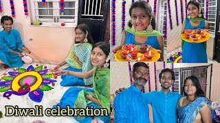 Diwali Celebration Vlog 2022 | shopping , Rangoli Making , Puja | aman dancer real