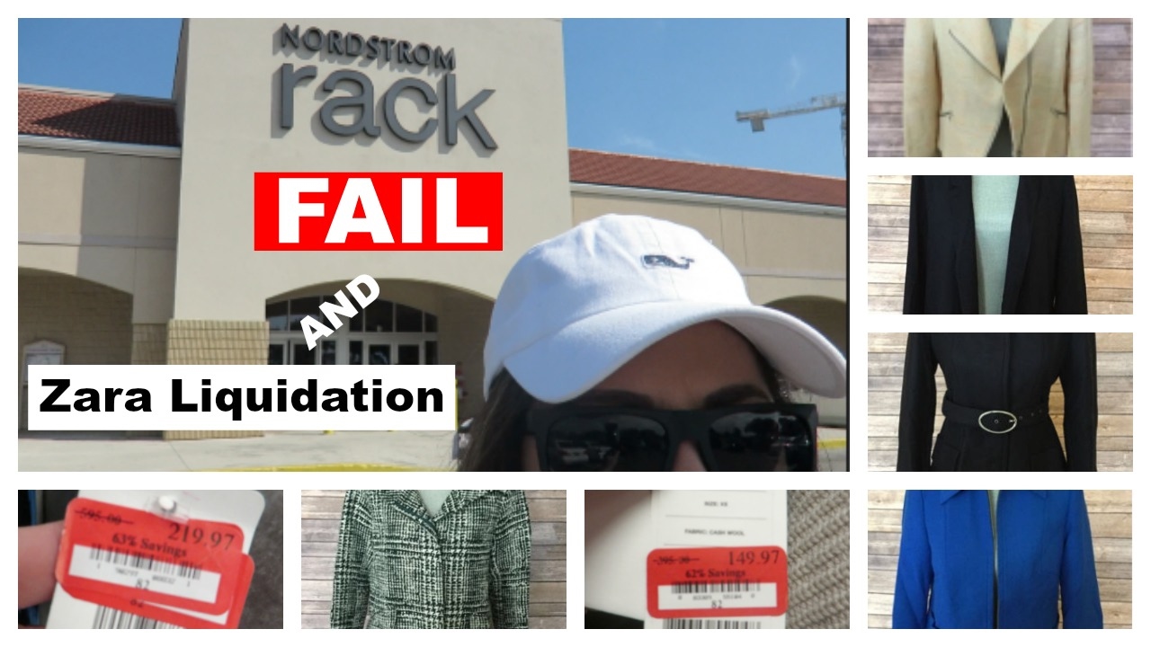 Reseller Vlog | Clear the Rack FAIL + Zara Liquidation - YouTube