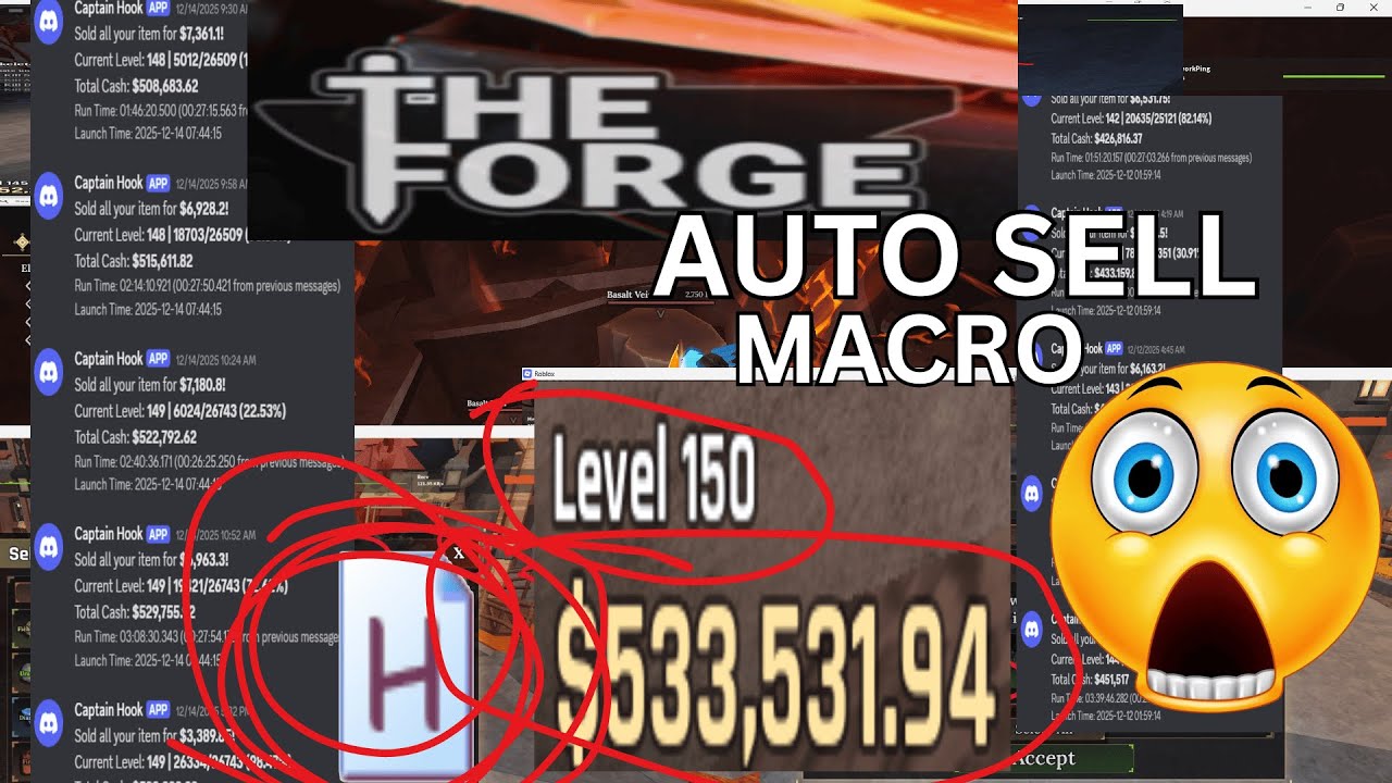 AHK FORGE MACRO TUTORIAL for an UNBORN baby | Roblox - YouTube