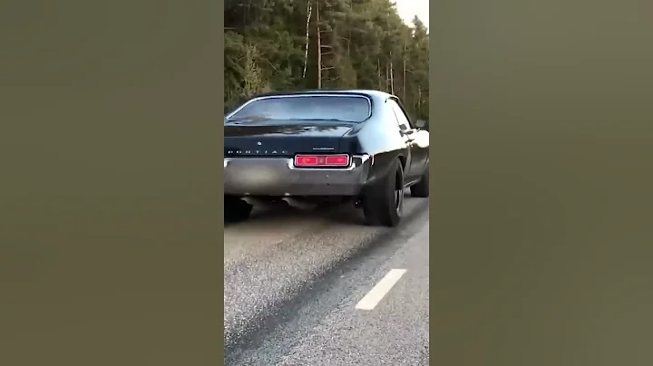 1969 Pontiac LeMans Launch at 7000rpm  LS 6.0 Swap #shorts #engineswap