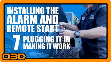 07 - Alarm and Remote Start Install - Buttoning it up, Blade Programming, Vehicle Learn Mode - OMEGA