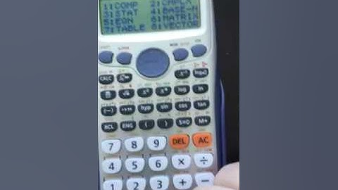 Linear interpolation fx-115es plus