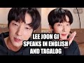 Lee Joon Gi speaking in Tagalog and English Compilation From His Instagram LIVE + does TWICE's "TT"