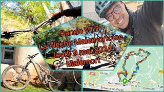 VTT La Flèche Malemortoise Jeudi 9 mai 2024 Malemort