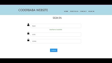 (Hindi) Lec #13 ASP.NET C# | Check Username Availability using AJAX