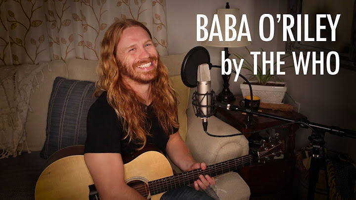 Baba O'Riley Acoustic version - Acoustic performance video thumbnail