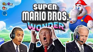 Presidents React To Super Mario Bros Wonder