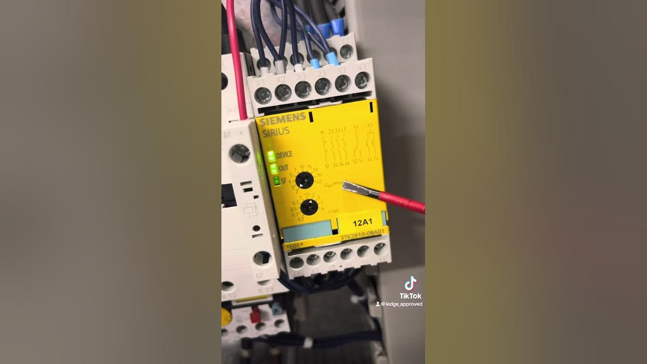 Standstill monitoring safety relay what it does and how it works. YouTube