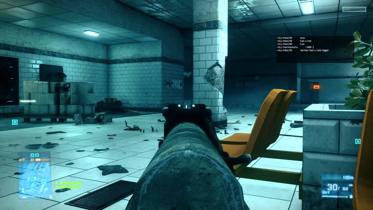 Battlefield 3 Beta : Knife kills - Game 5