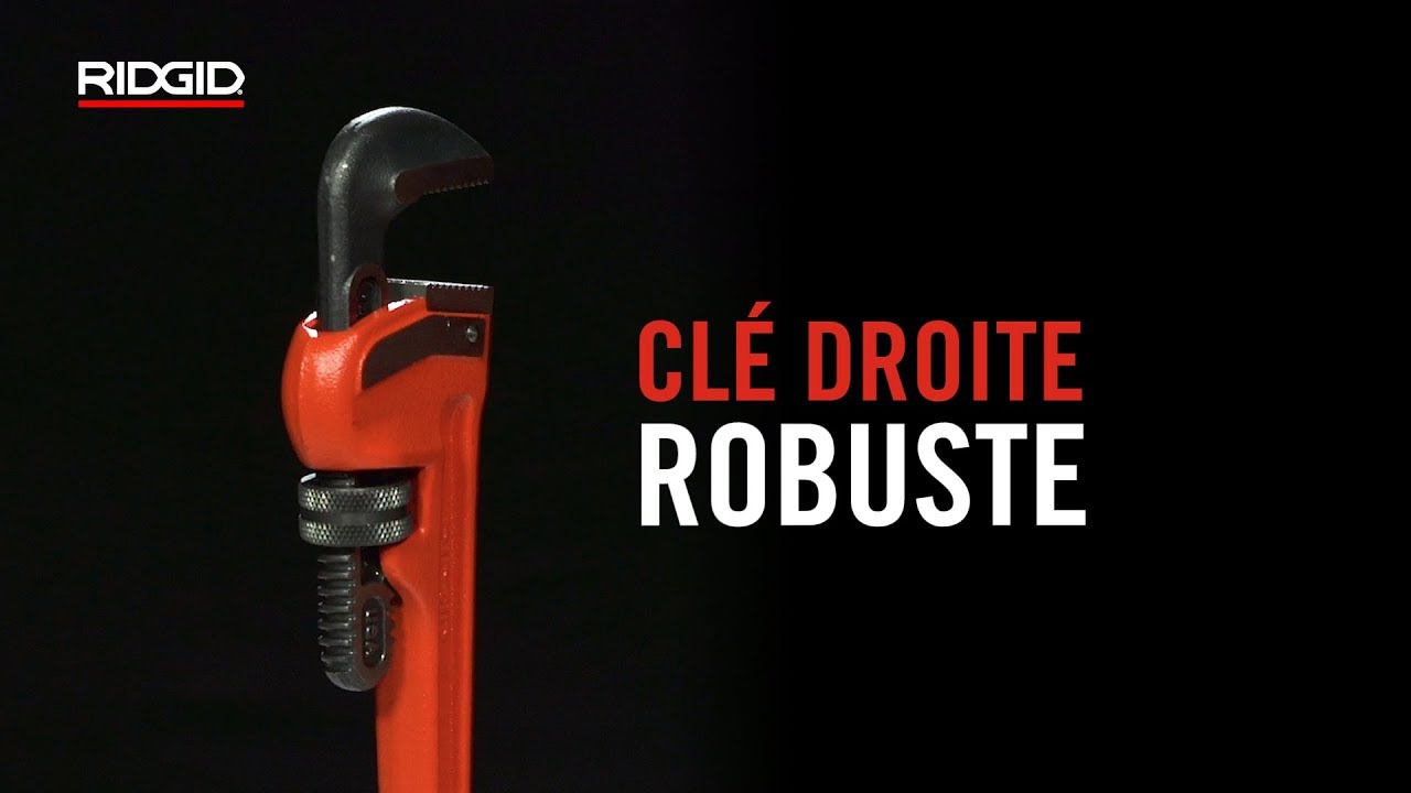 Lot De 2 Clés à Pipe RIDGID Heavy Duty – 12 Pouces – Acier – Occasion
