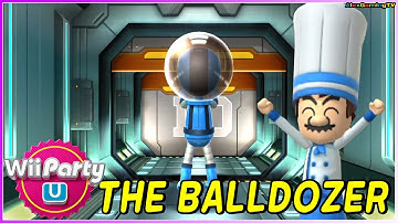 Wii Party U - The Balldozer (Expert com) 🎵 Mario vs Leonel vs Andre vs Pavel | AlexGaming