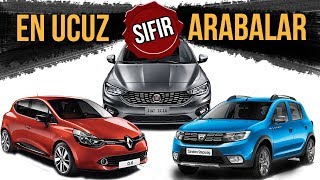 En Ucuz Sıfır Arabalar 2019 Fiyatları (Bu fiyatlar 2. el araba satışını durdurur.)