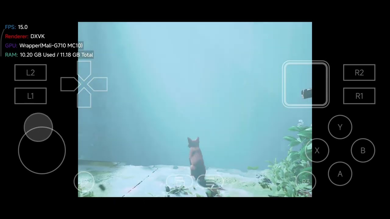 Winlator Bionic 2.8 New Update Stray Mali GPU Gaming Test