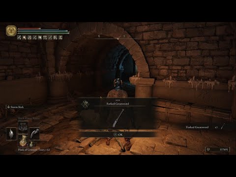 Elden Ring - Forked Greatsword drop